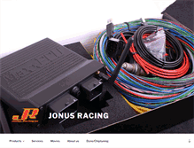 Tablet Screenshot of jonus-racing.no